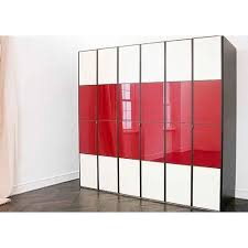 Rectangle Glossy Wardrobe Lacquered