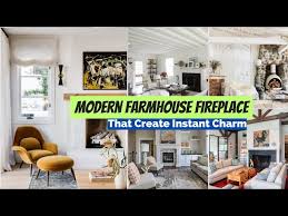 44 Modern Farmhouse Fireplace Ideas