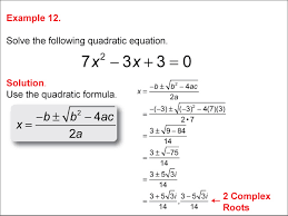 Math Example Quadratics The Quadratic