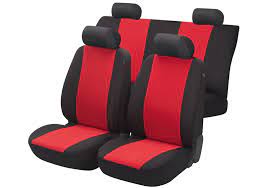 Walser Seat Covers Full Set Flash Red