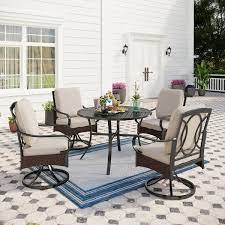 Dining Chairs And Round Dining Table