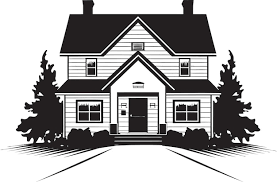 Icon House Design Vector Emblem