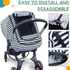 Girls Windproof Infant Carseat Cover
