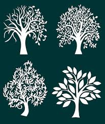 A Set Of Four Stencils Tree Design For