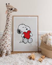 Snoopy Love Poster