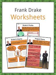 Frank Drake Facts Worksheets Early