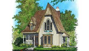 Bedroom Fairytale House Plan For Narrow Lot