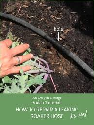 Repair A Garden Soaker Hose