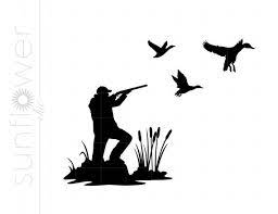 Duck Hunter Svg Hunting Clipart