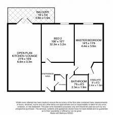 Floor Plan For 2 Bedroom Apartment For