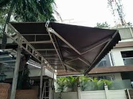 Outdoor Retractable Pergola Awning