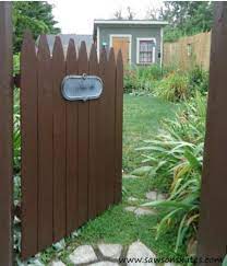 Fence Gates Free Woodworking Plan Com
