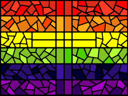 Rainbow Christ Prayer Lgbt Flag