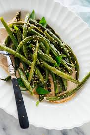 perfect roasted green beans recipe