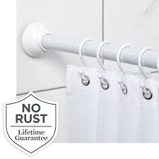 Permanent Mount Shower Curtain Rod