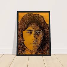 Rory Gallagher Guitar Legend Art Print