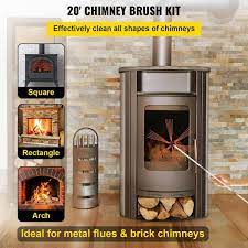 Rotary Chimney Cleaning Tool Kit