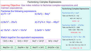 Factorising Expressions With Powers