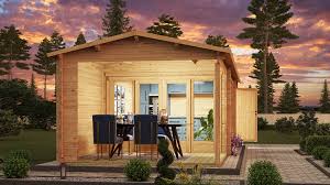 Summer House With Veranda Shed Super