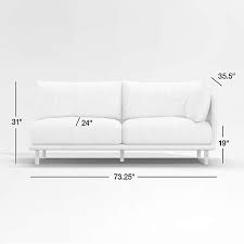 Wells Right Arm Sofa With Natural Leg