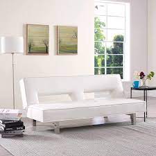 Astrid Futon Sofa By Naomi Home Color White