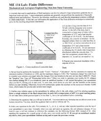 me 114 lab finite difference