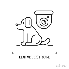Pet Control Linear Icon