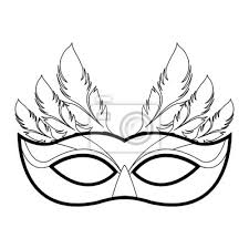 Flat Design Of Masquerade Mask Icon