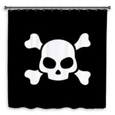 Pirate Shower Curtains Bath Mats