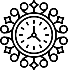 Wall Clock Creative Icon Design