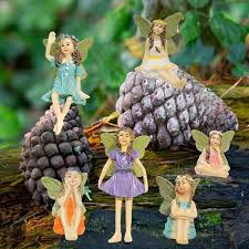 6pcs Fairy Garden Miniature Fairies