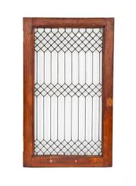 Leaded Glass Picket Fence Interior