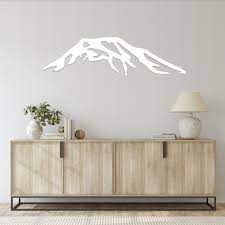 Mount Rainier Metal Wall Art Mountain