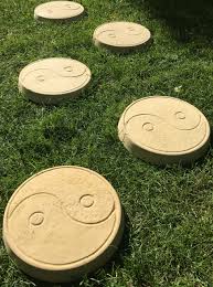 Garden Yin Yang Stepping Stones Order