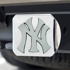 New York Yankees Hitch Cover In Chrome