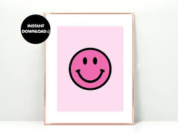 Smiley Face Print Smiley Face Poster