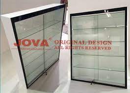 Glass Display Cabinet Adjustable 5