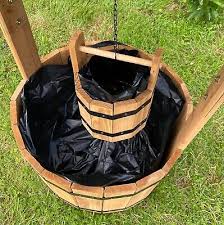 Garden Wooden Planter Wishing Well