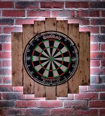 Dartboard Surround Backboard Rustic