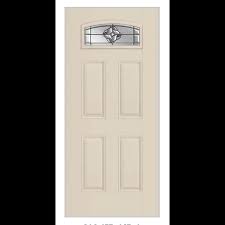 Single Fiberglass Entry Door 1 4 Lite
