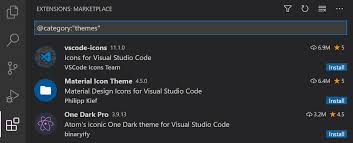 Visual Studio Code Themes