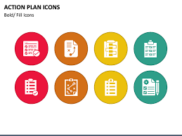 Action Plan Icons Powerpoint Template