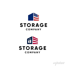 Self Storage Icon Logo Design Vector