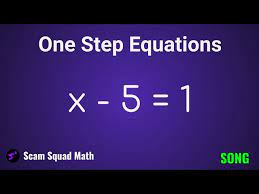 One Step Equations With Algebra Balance