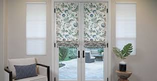 Roman Shades For French Doors