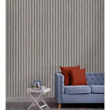 Holden 56 Sq Ft Grey Oak Paper Wood Unpasted Wallpaper In Gray 13133