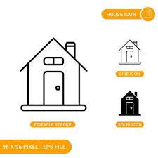 House Icons Set Vector Ilration