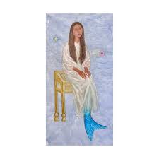 Mermaid Painting Lady Portrait