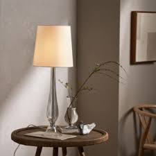 Fareham Glass Table Lamp Clear One