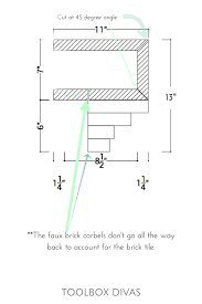 how to build a rustic faux beam mantel